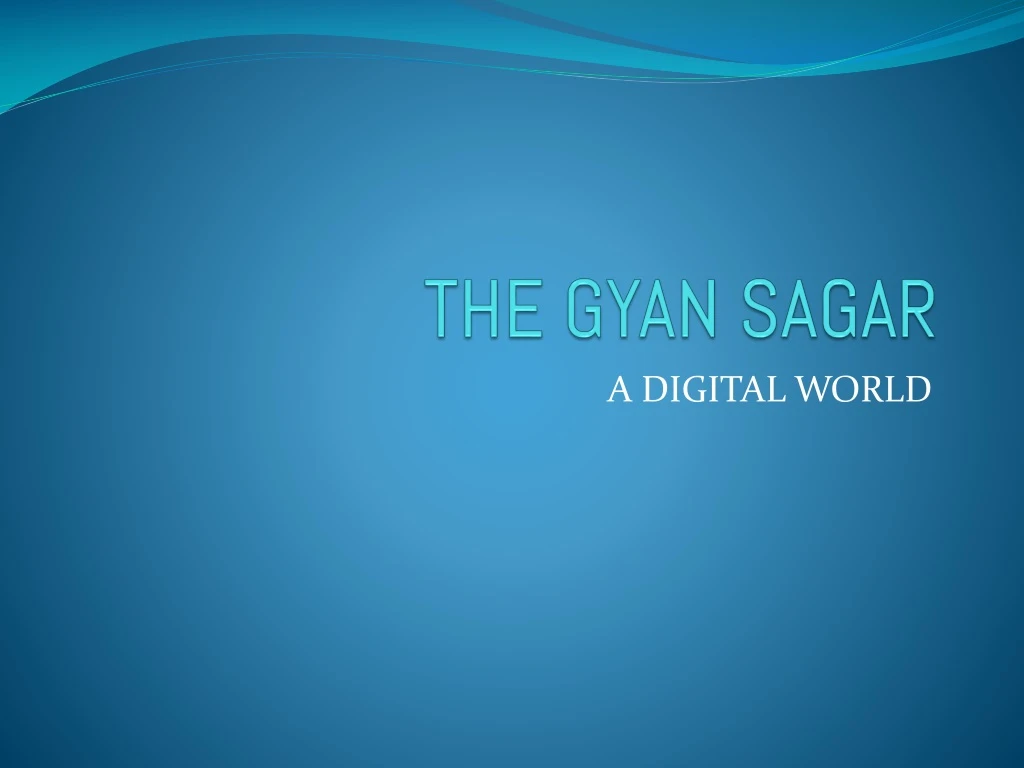 the gyan sagar