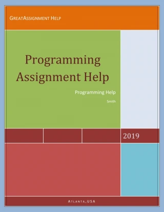Programming Assignment Help - slide 1
