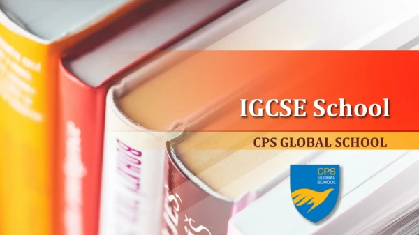 IGCSE School – Learn and play concept