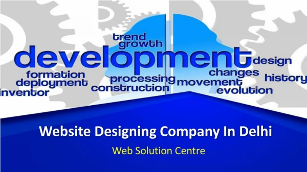 Web Designing Company In India
