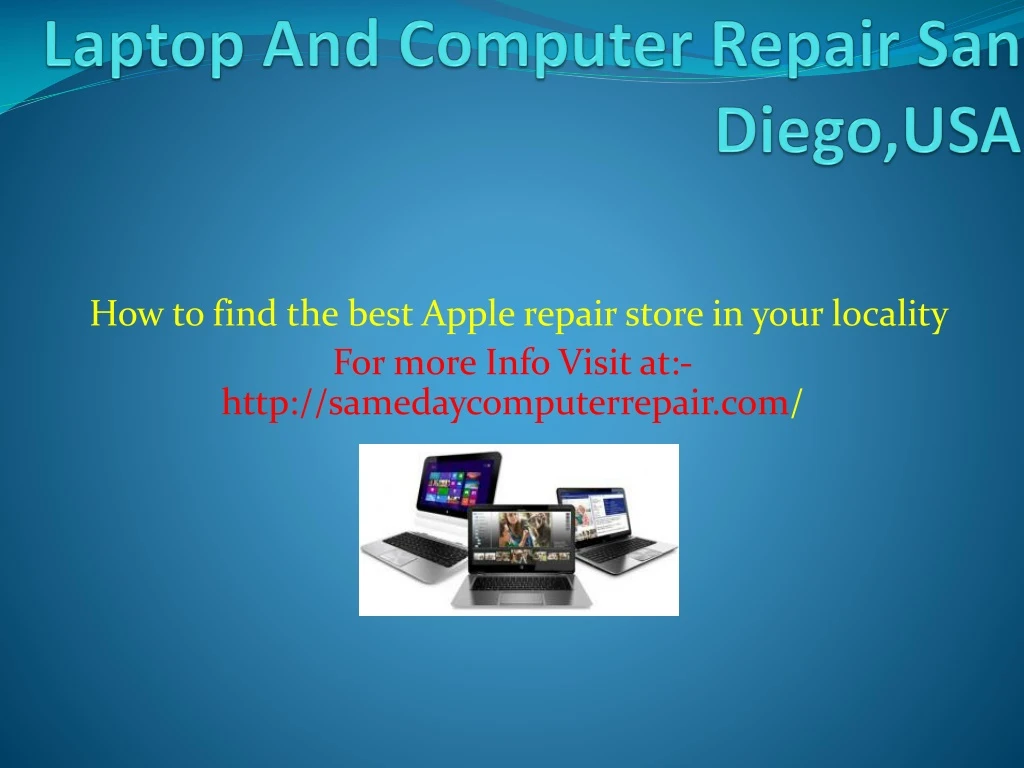 laptop and computer repair san diego usa
