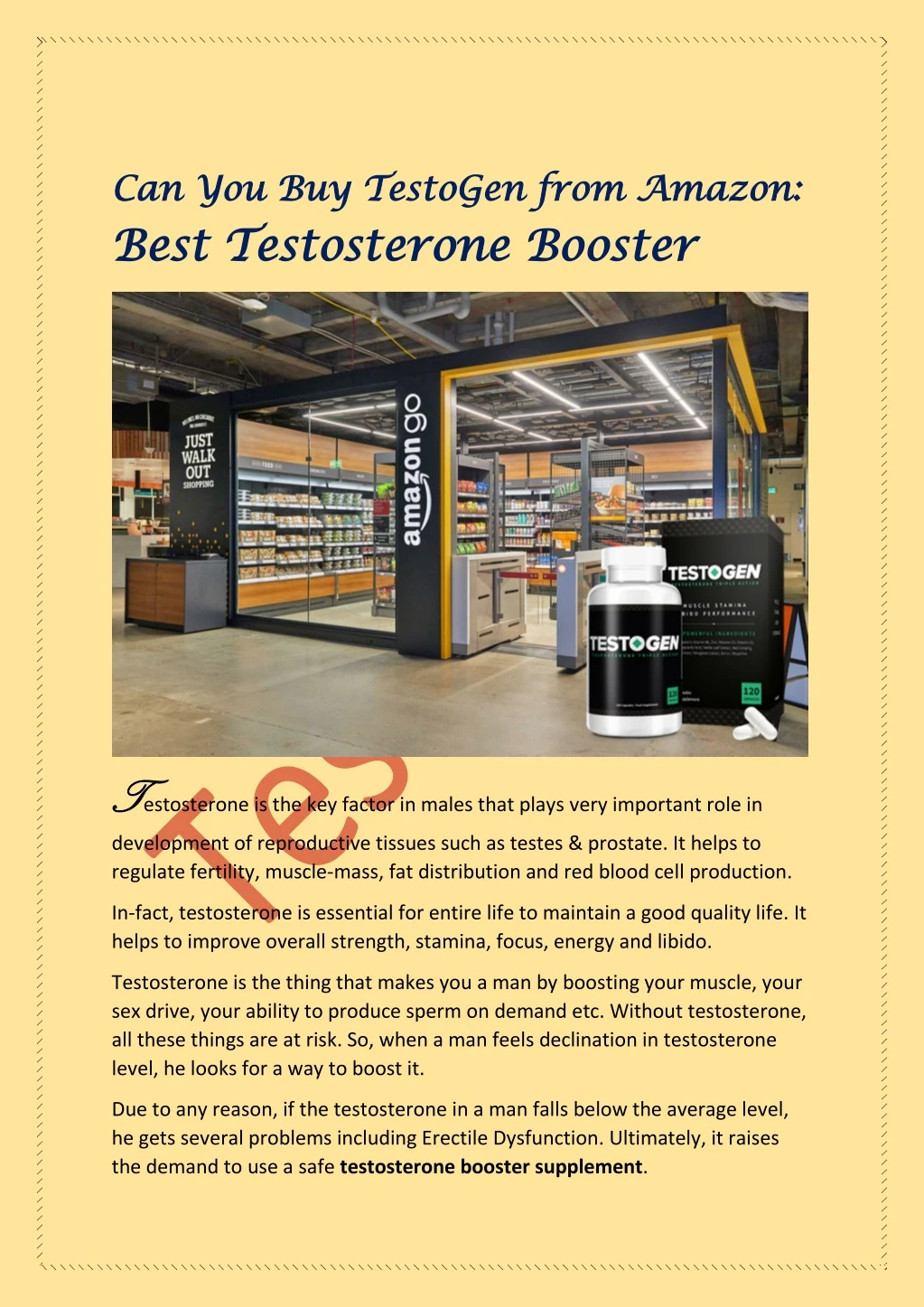 can you buy can you buy testogen best best