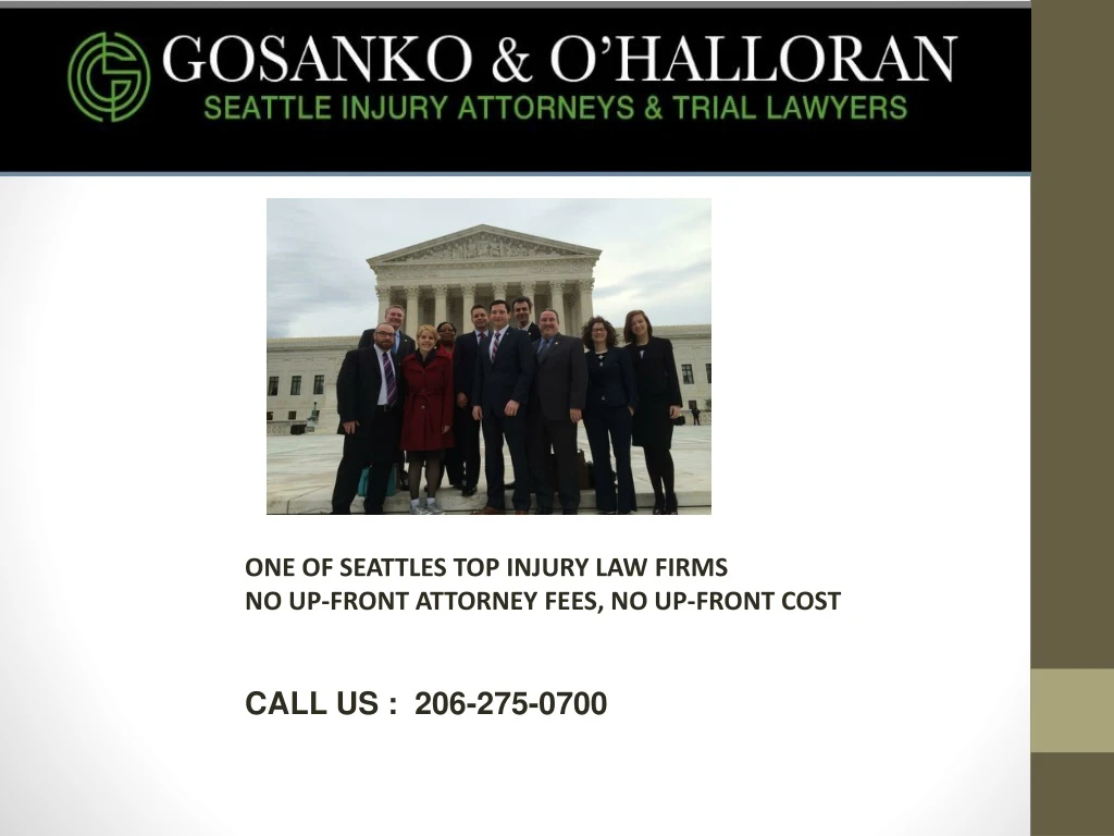 one of seattles top injury law firms no up front