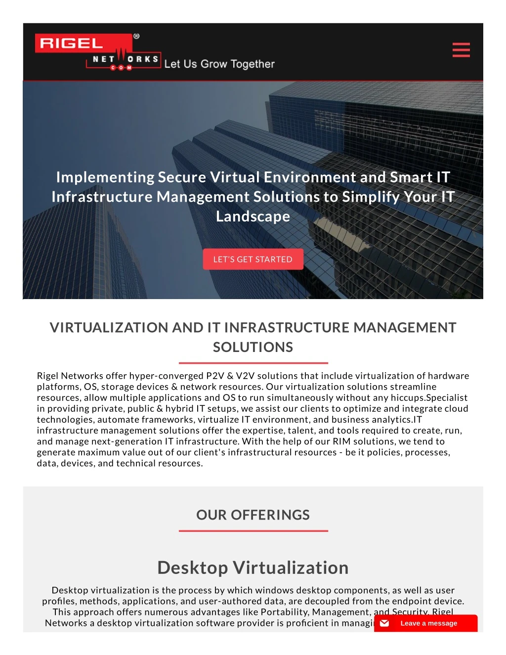 implementing secure virtual environment and smart
