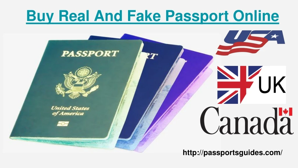 buy real and fake passport online