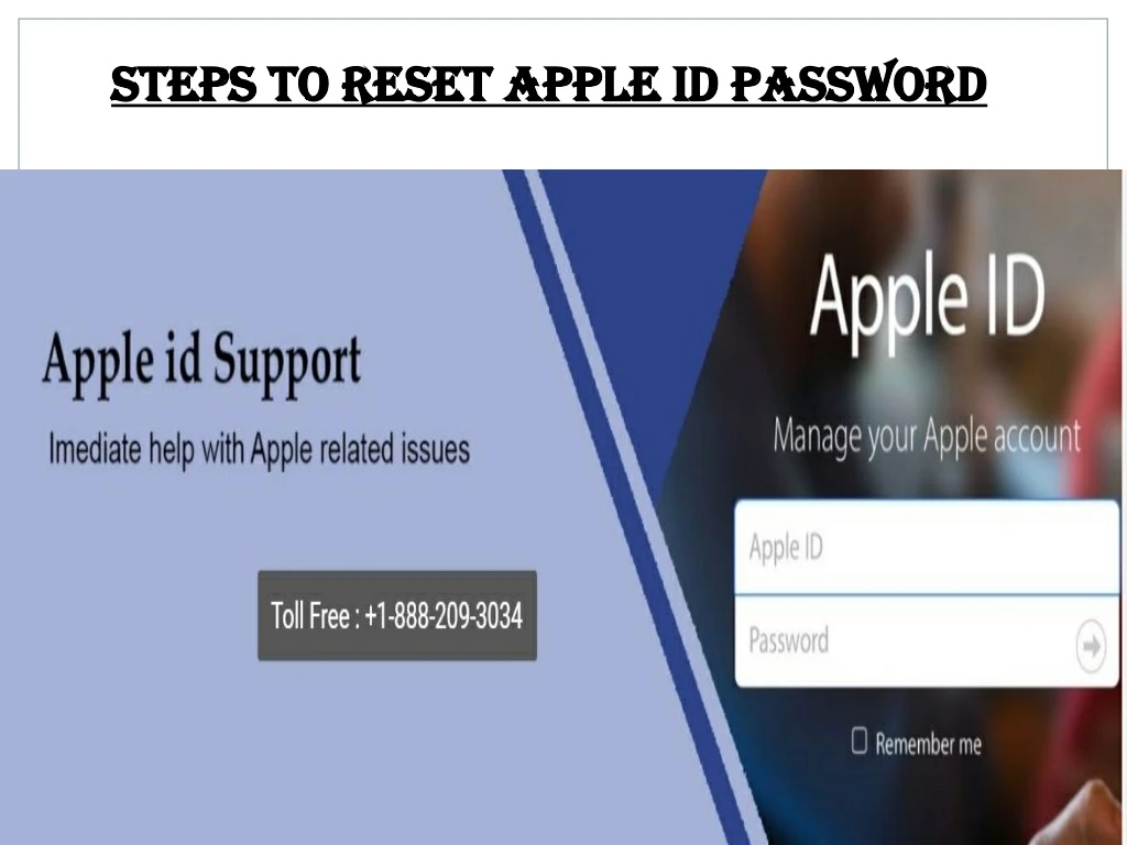 steps to reset apple id password steps to reset