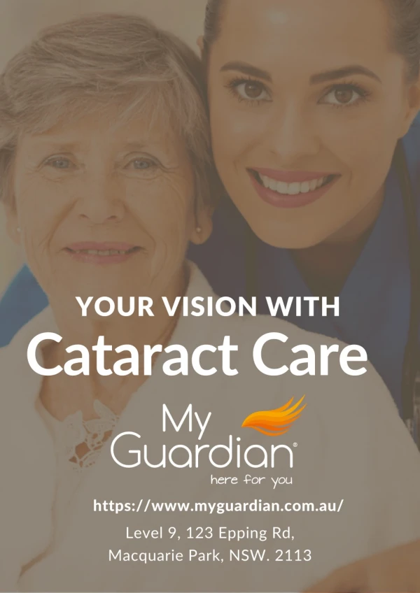 Elderly Care With Cataracts