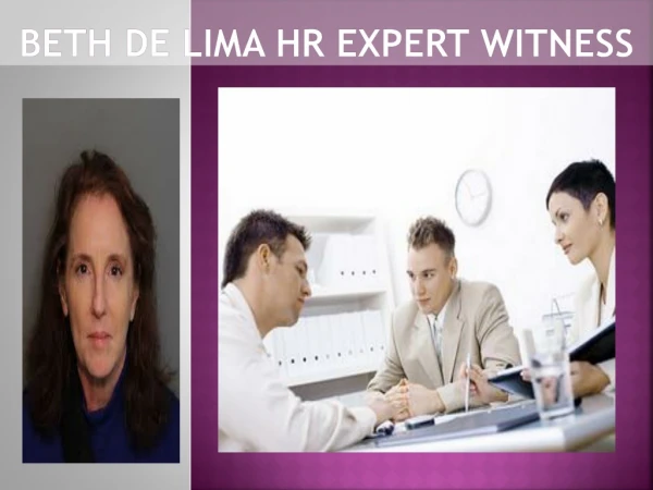 Beth De Lima HR Expert Witness