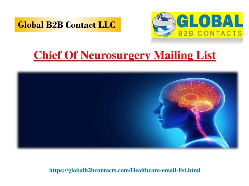 chief of neurosurgery mailing list