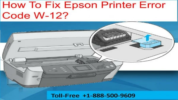 18885009609 Fix Epson Printer Error Code W-12