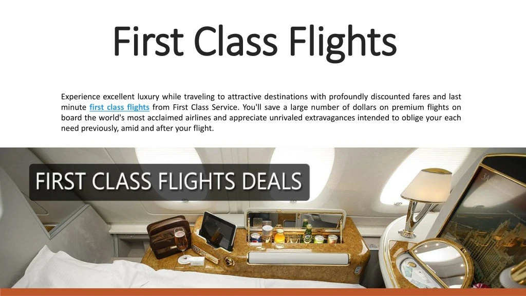 first class f lights