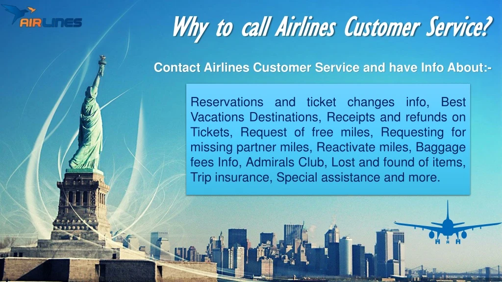 why to call airlines customer service