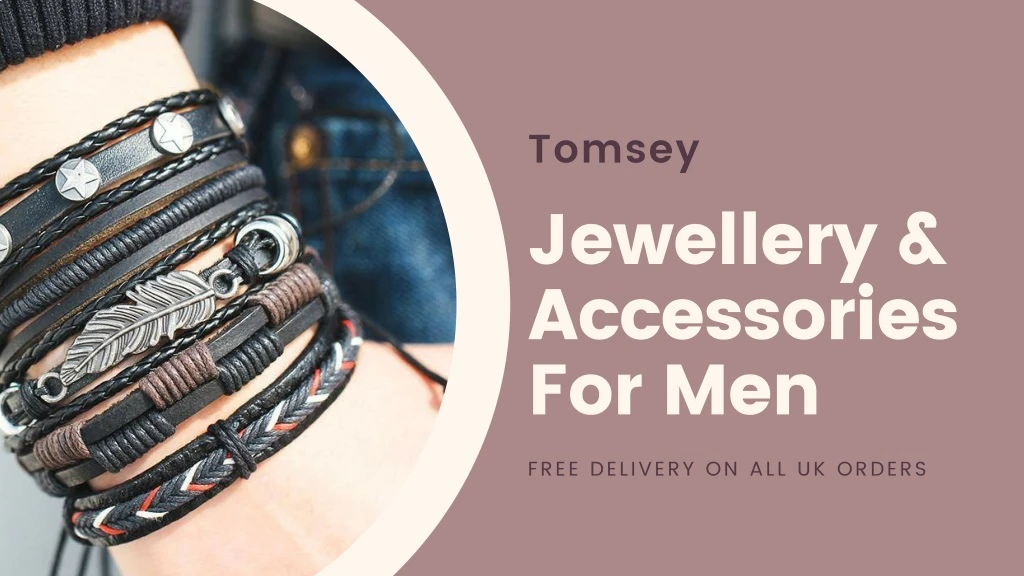 tomsey jewellery accessories for men free