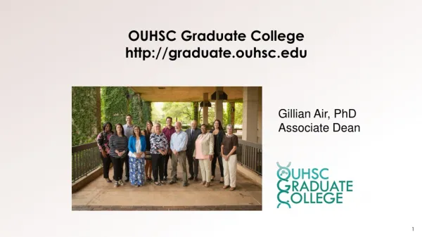 OUHSC Graduate College graduate.ouhsc