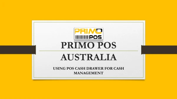 Identify The Advantages Of Using The POS Cash Drawers For Cash Management
