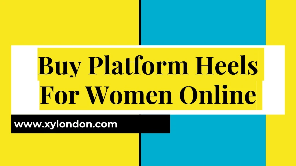 b uy platform heels for women online