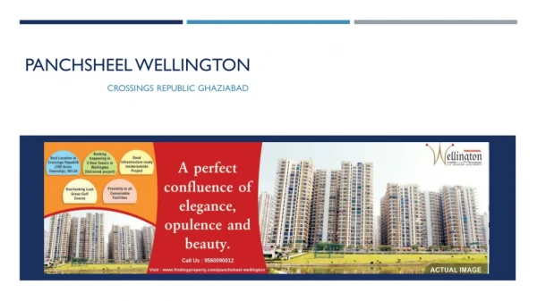 Buy Residential Apartments with Panchsheel Wellington