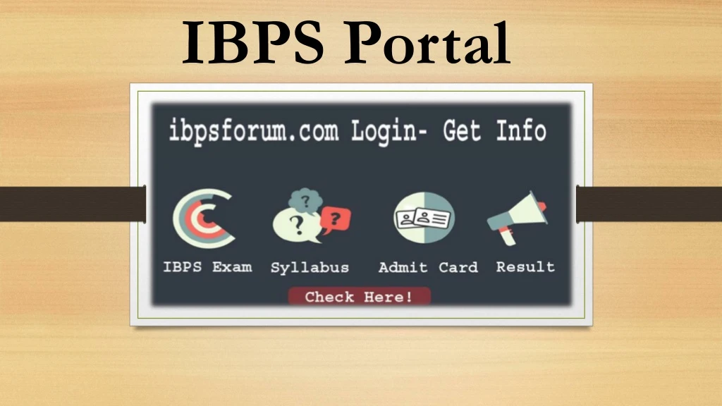 ibps portal