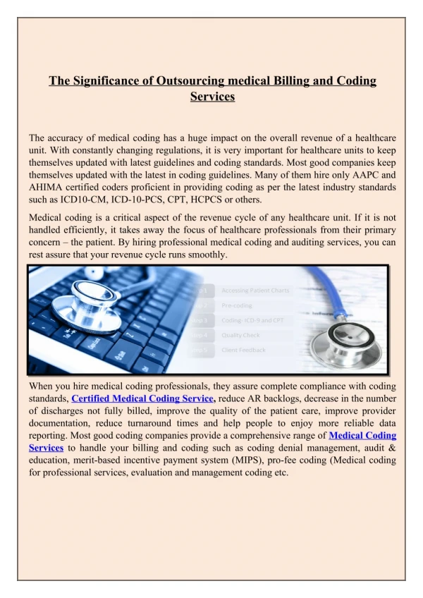 Outsourcing medical Billing and Coding Services | elitemedbiz.com