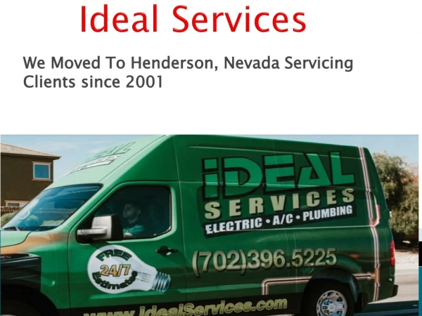 AC Repair & HVAC Services Henderson, Nevada