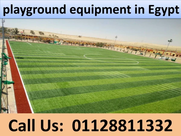 playground equipment in Egypt