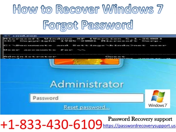 How to Recover Windows 7 Forgot Password