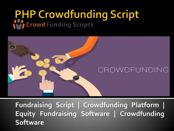 Top Fundraising Script | Crowdfunding Platform to start business