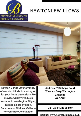 Venetian Blinds Warrington - slide 1