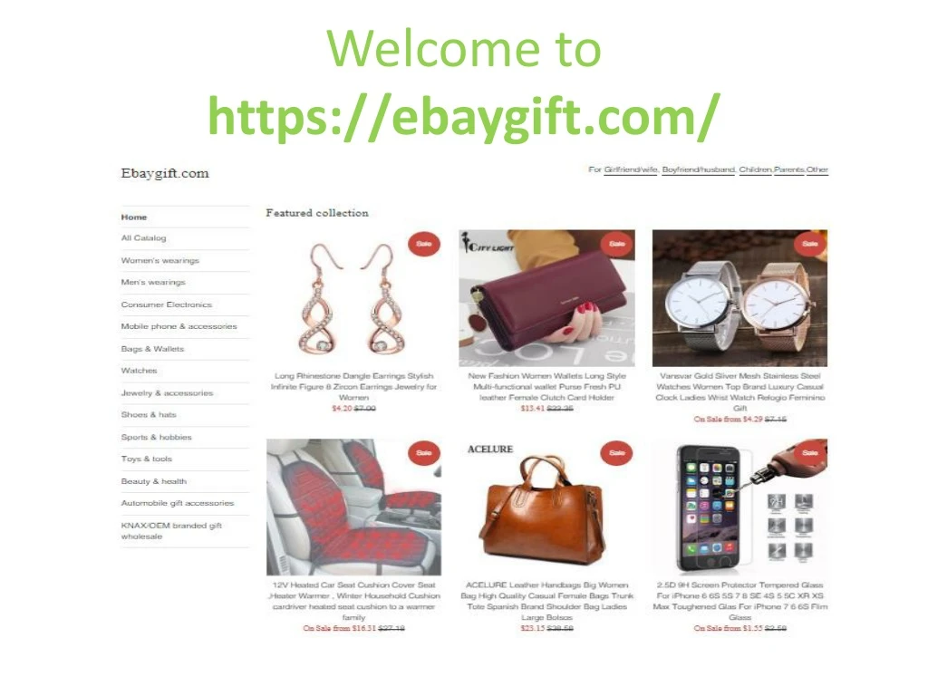 welcome to https ebaygift com
