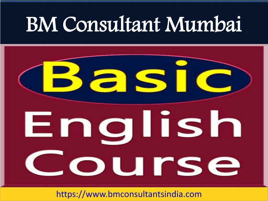 bm consultant mumbai