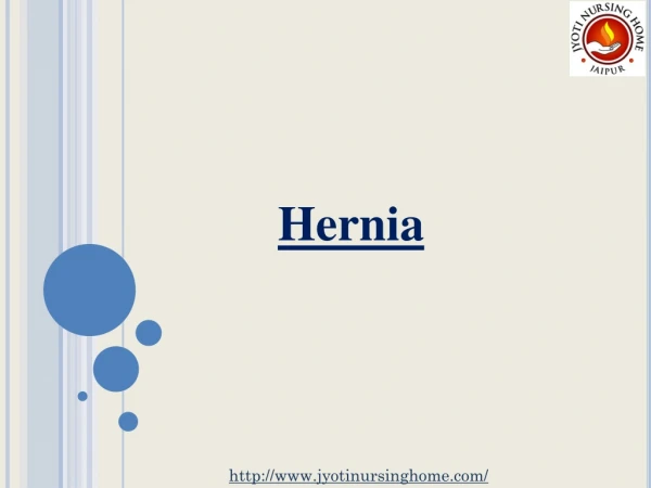 Hernia Clinic | Treatment | Doctor in Jaipur | Jyoti Nursing Home