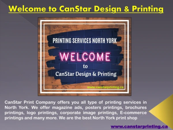CanStar Design & Printing Services North York