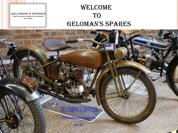Antique Motorcycle Parts
