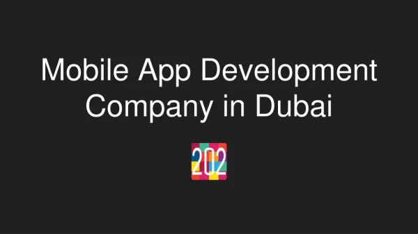 Mobile app development companies in Dubai
