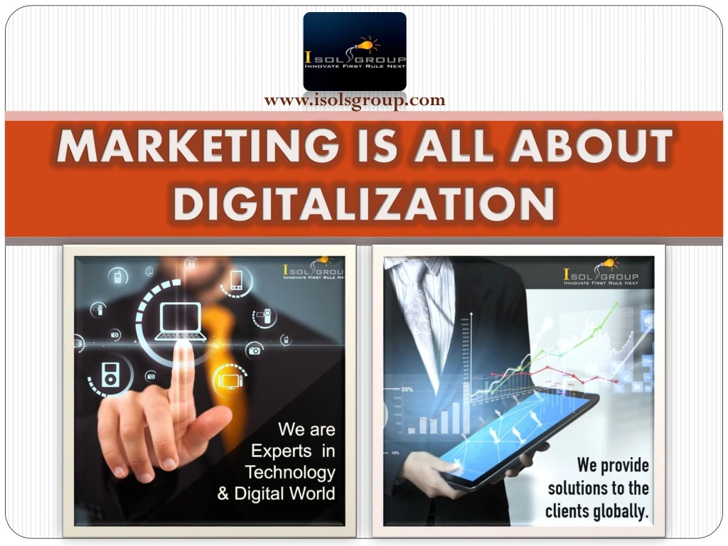 marketing is all about digitalization