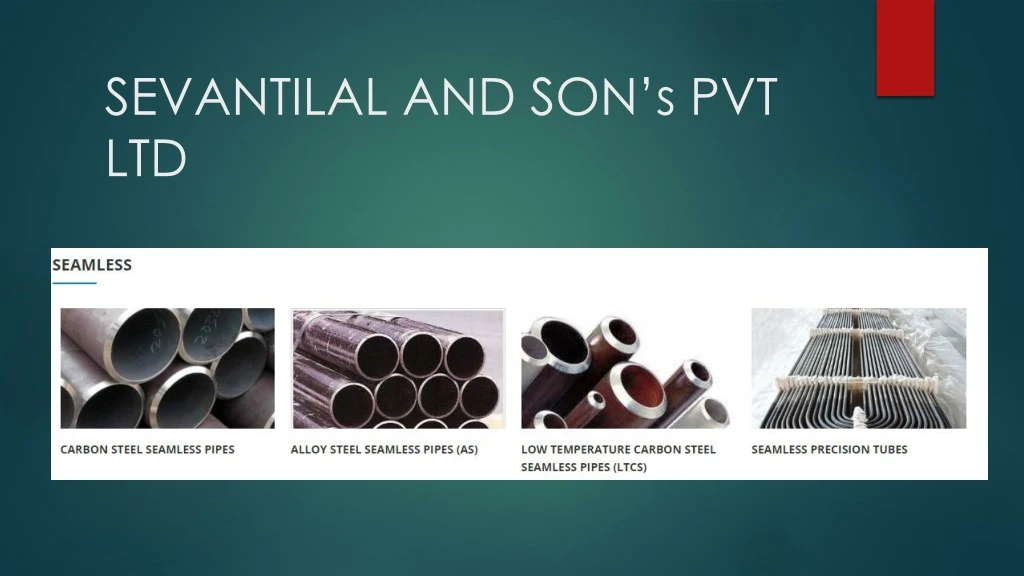 sevantilal and son s pvt ltd