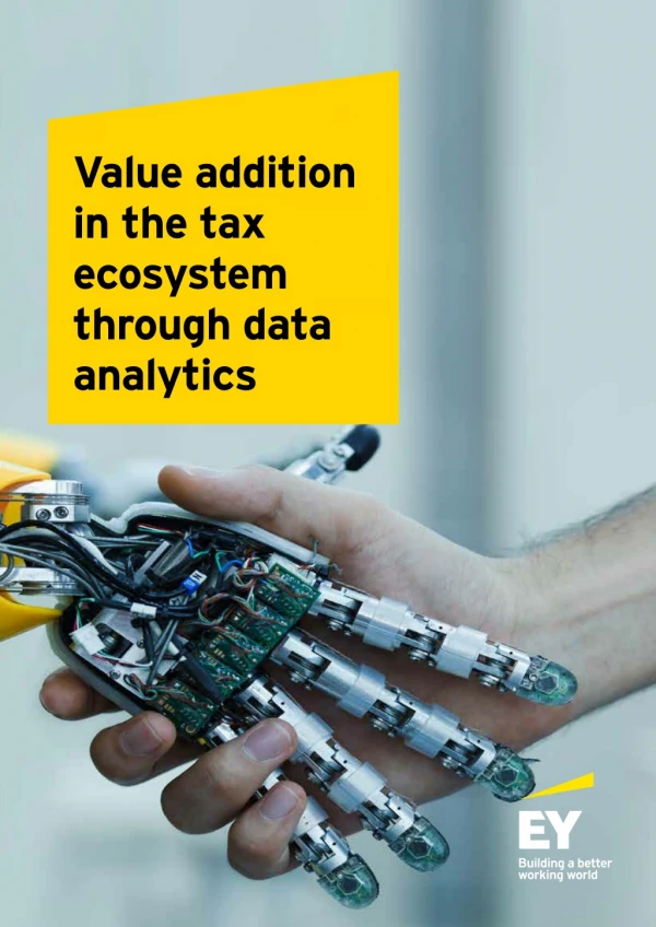 Importance of Data Analytics in Tax Ecosystem - EY India