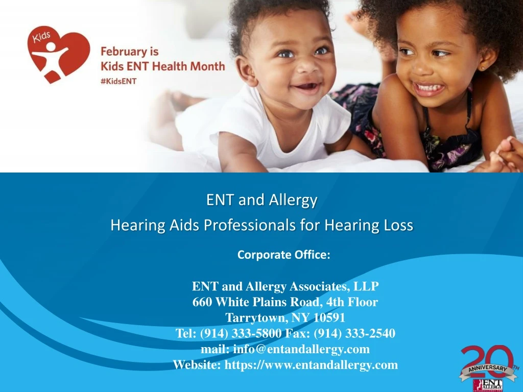 ent and allergy hearing aids professionals