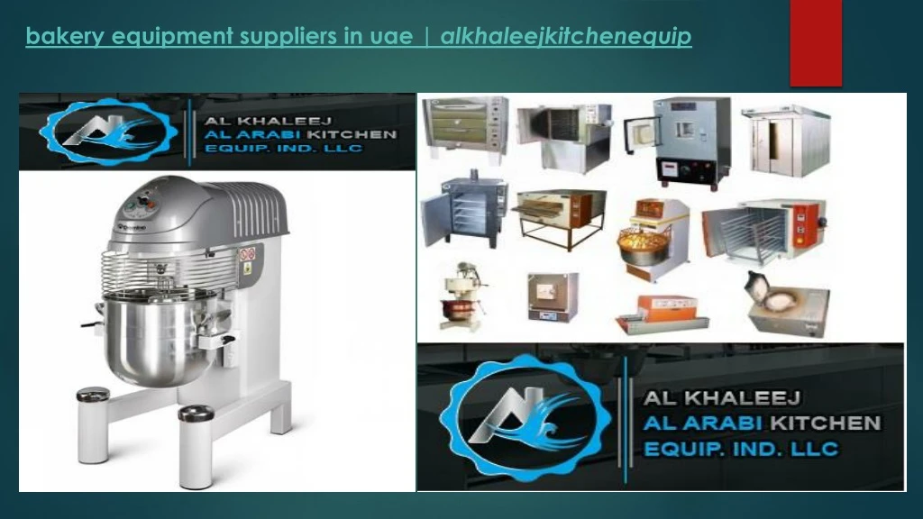 bakery equipment suppliers