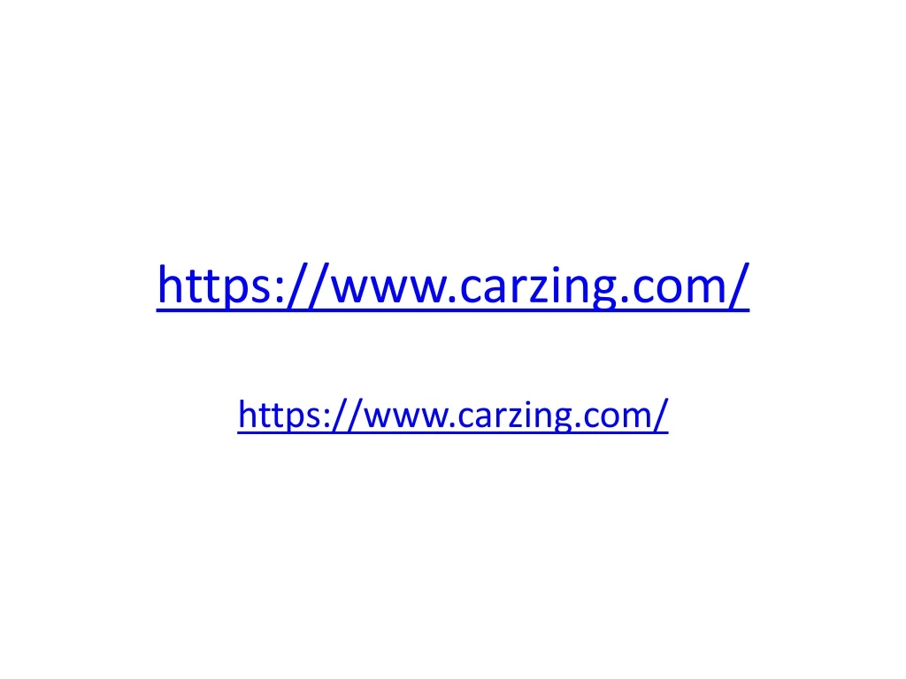 https www carzing com