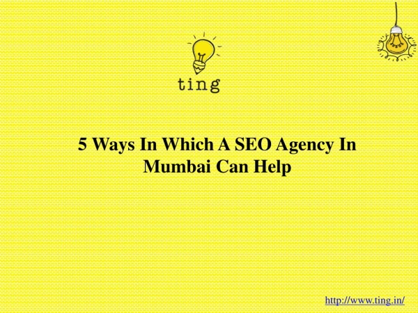 5 Ways In Which A SEO Agency In Mumbai Can Help