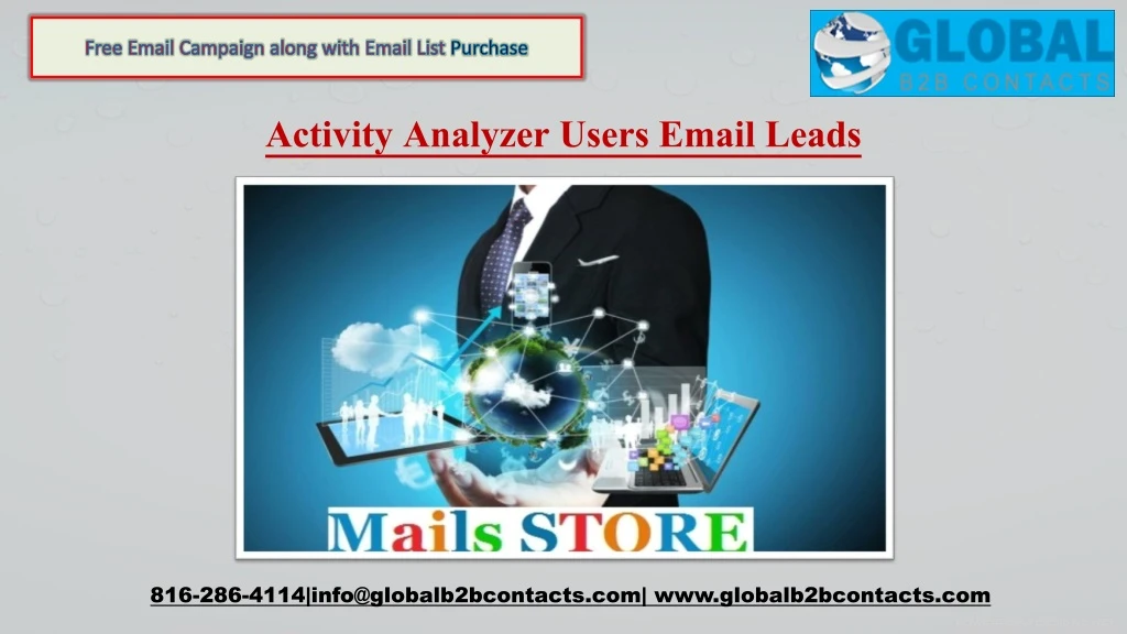 free email campaign along with email list purchase