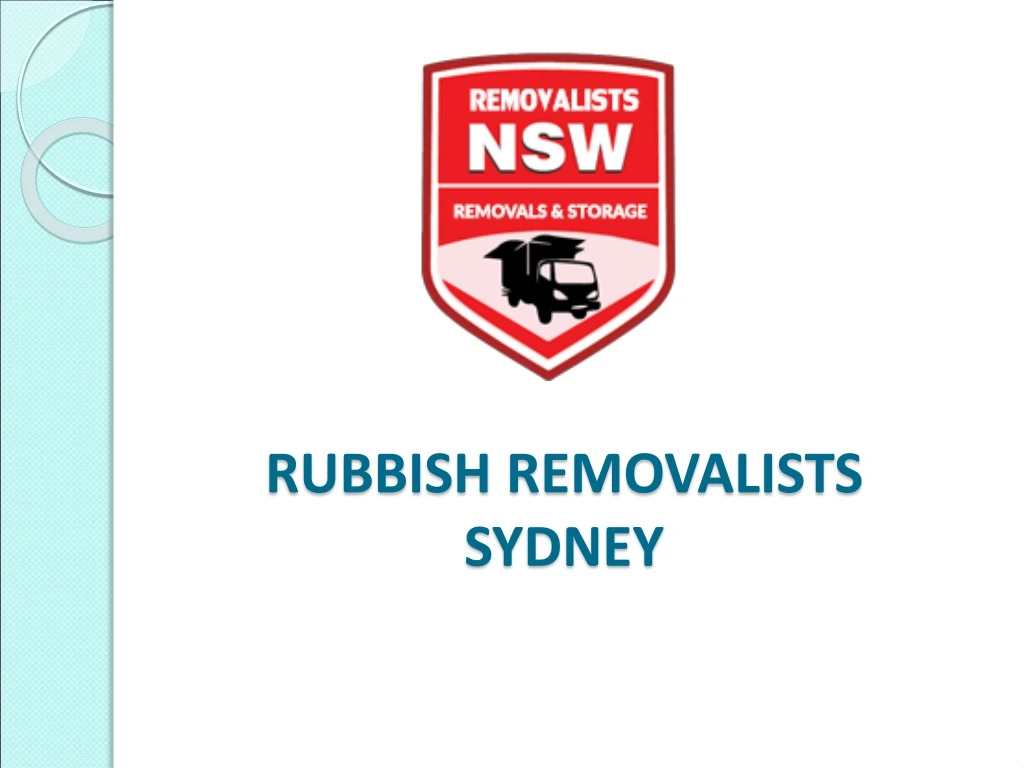 rubbish removalists sydney