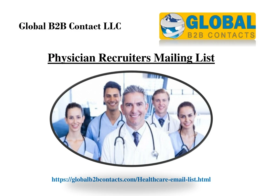 physician recruiters mailing list