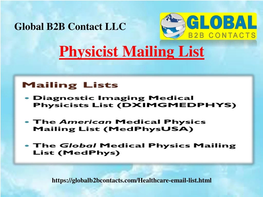 physicist mailing list