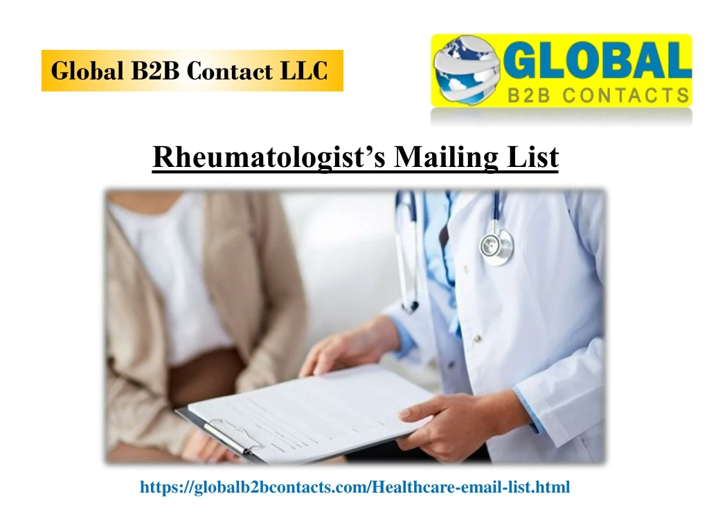 rheumatologist s mailing list