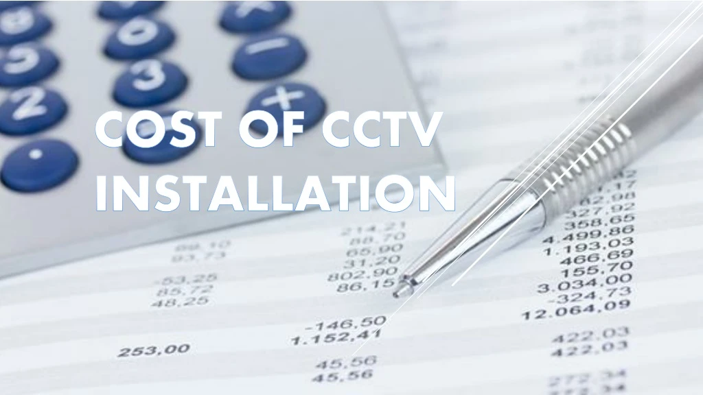 cost of cctv installation