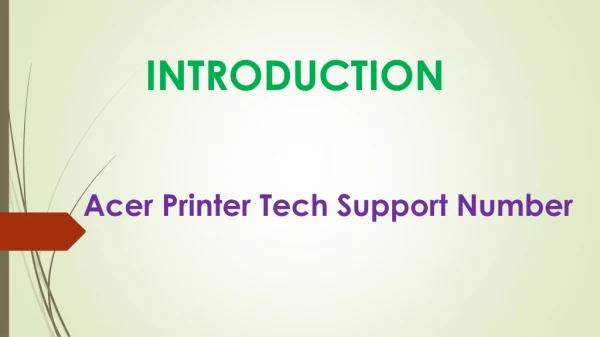 Acer Printer Tech Support Solutions