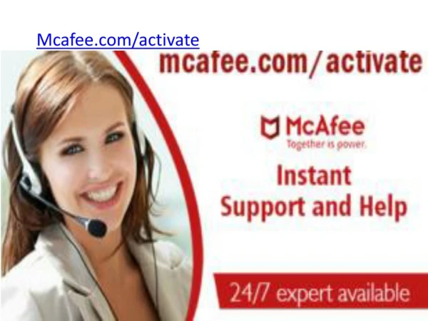 mcafee.com/activate - Activate McAfee Retail Card, McAfee Product Key