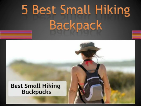 5 Best Small Hiking Backpack of 2019